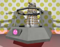 Imperial Dalek on Hoverbout